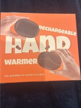 Rechargeable Hand Warmer - Orange Packaging